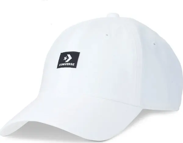 Converse Converse Day One Lockup Cap Unisex - Чапки Converse - Бял - 10027420-A04-One-size - Size: One size