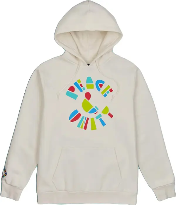 Converse Converse Peace & Unity Recycled Pullover Hoodie Мъже - Суитшърти и блузи с качулка Converse - Бял - 10022298-A02-M - Size: M