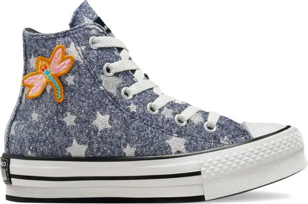 Converse Converse X CORALINE Chuck Taylor All Star EVA Lift Junior High Top Fresh Blueberry Деца - Спортни обувки Converse - Син - A12354C-30 - Size: 30