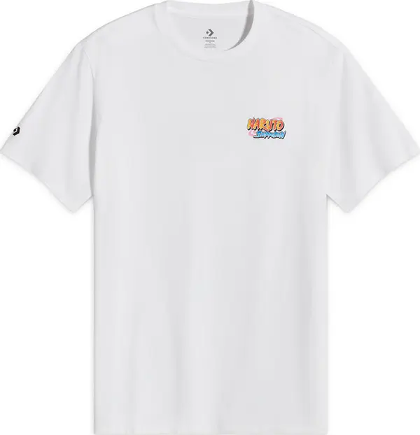 Converse Converse x NARUTO SHIPPUDEN T-Shirt Unisex - Тениски Converse - Бял - 10028746-A01-S - Size: S