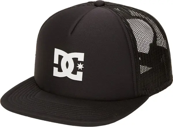 DC Shoes DC Shoes Gas Station Trucker Black Unisex - Чапки DC Shoes - Черен - ADYHA04061-KVJ0-One-size - Size: One size