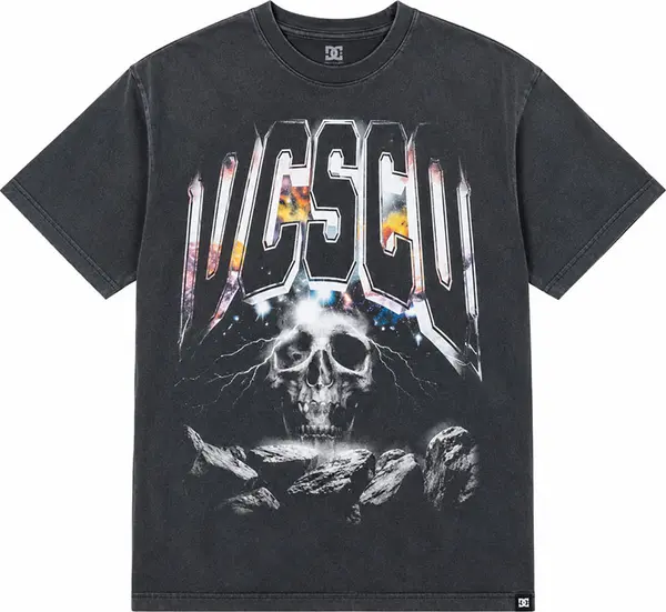 DC Shoes DC Shoes Skull Storm HSS Black Мъже - Тениски DC Shoes - Черен - EDYZT04402-KVJ0-S - Size: S