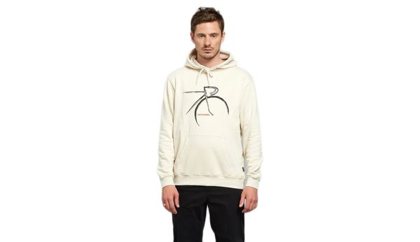 Dedicated Dedicated Hoodie Falun Side Bikes Oat White