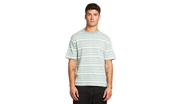 Dedicated Dedicated Short Sleeve Knitted T-shirt Husum Mint