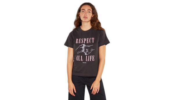 Dedicated Dedicated T-shirt Mysen Respect Life Charcoal