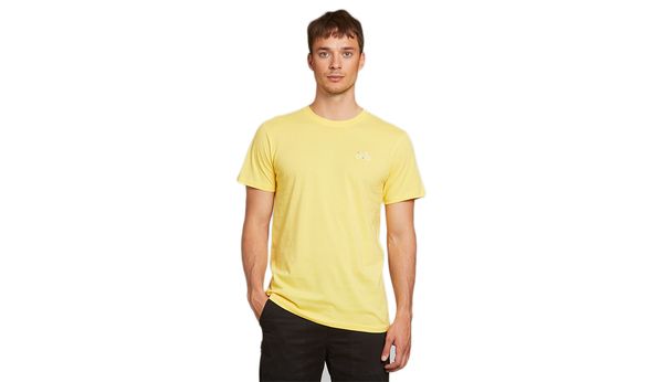 Dedicated Dedicated T-shirt Stockholm Stitch Bike Yellow