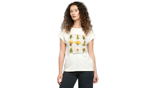 Dedicated Dedicated T-shirt Visby Dandelion Life Off-White
