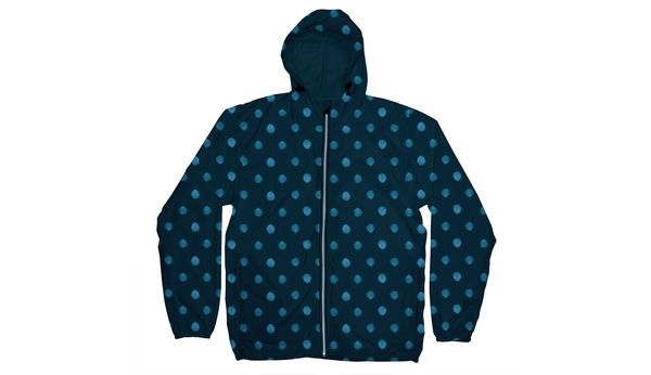 Dedicated Dedicated Windbreaker Dots Navy
