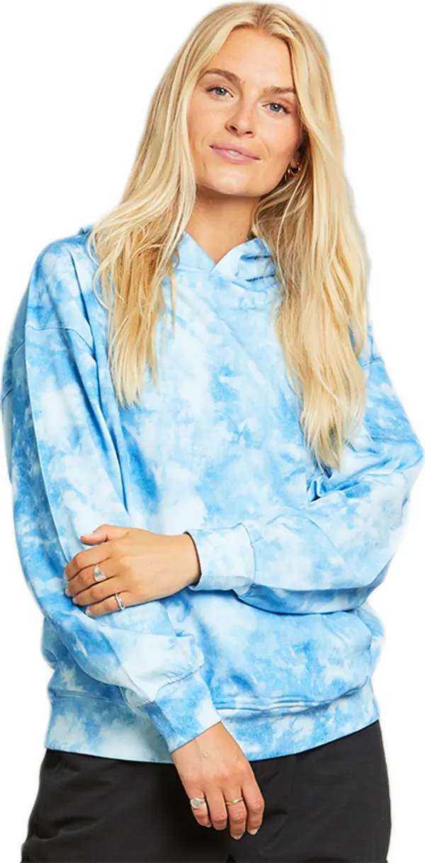 Dedicated Dedicated Hoodie Sundborn Tie Dye Blue Жени - Суитшърти и блузи с качулка Dedicated - Син - 18264-L - Size: L