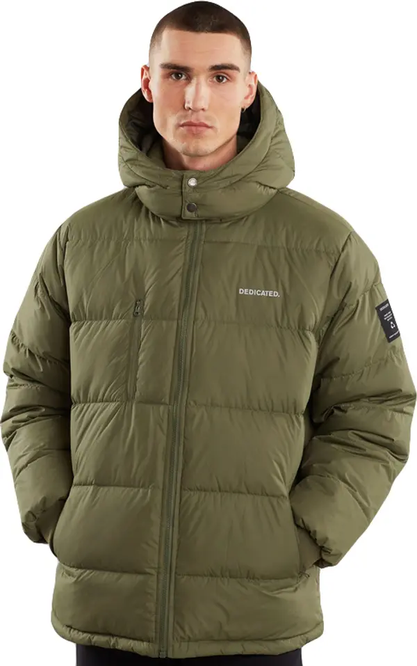 Dedicated Dedicated Puffer Jacket Dundret Green Мъже - Якета Dedicated - Зелен - 18973-XL - Size: XL