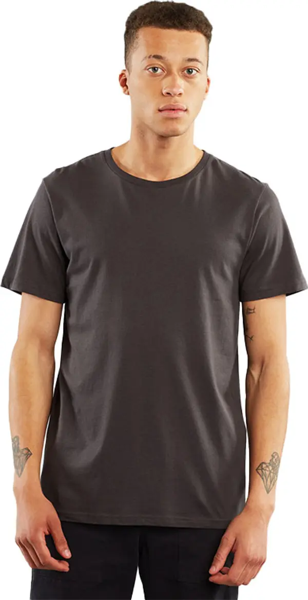 Dedicated Dedicated T-shirt Stockholm Base Charcoal Мъже - Тениски Dedicated - Сив - 16951-S - Size: S