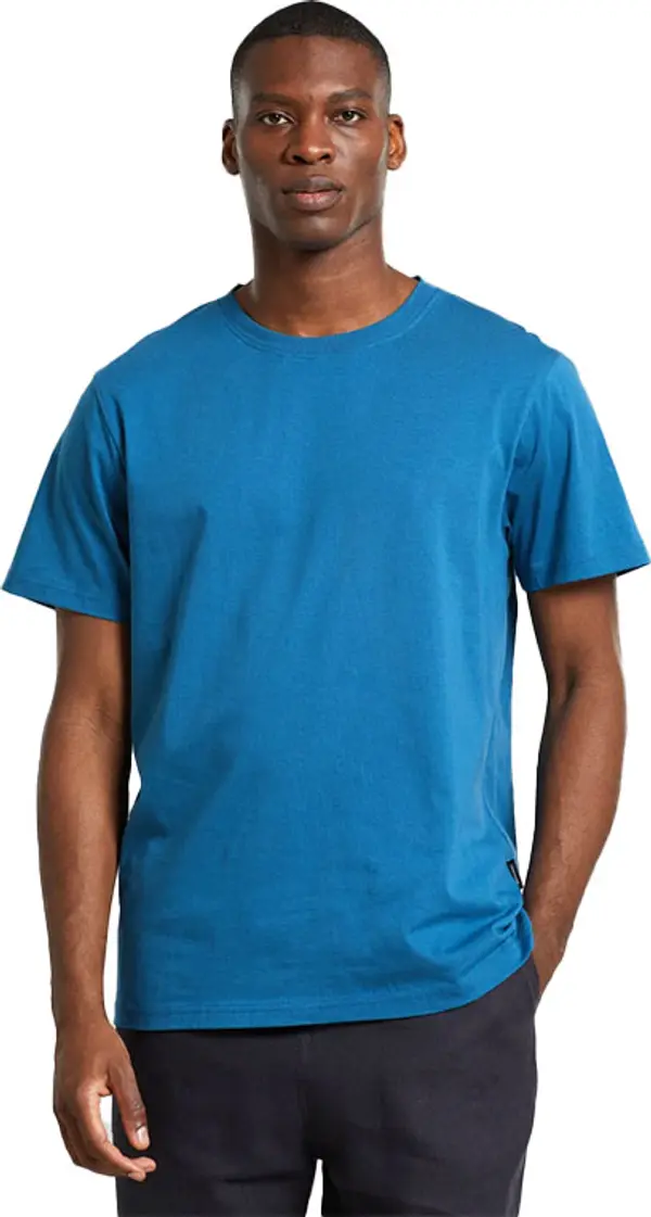 Dedicated Dedicated T-shirt Stockholm Base Midnight Blue Мъже - Тениски Dedicated - Син - 21928-XL - Size: XL