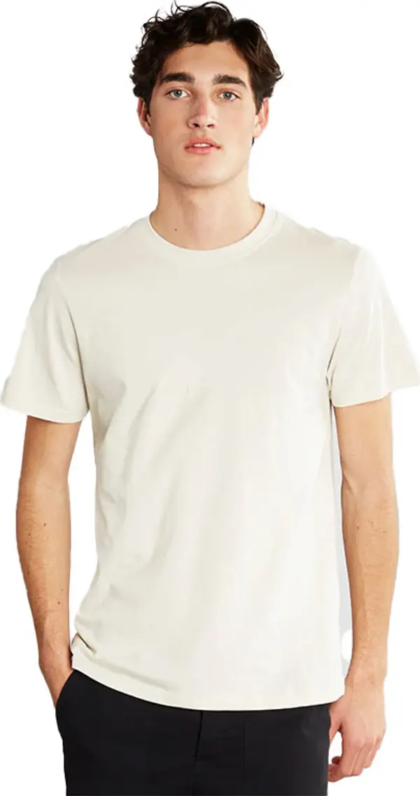 Dedicated Dedicated T-shirt Stockholm Base Oat White Мъже - Тениски Dedicated - Бял - 20373-S - Size: S