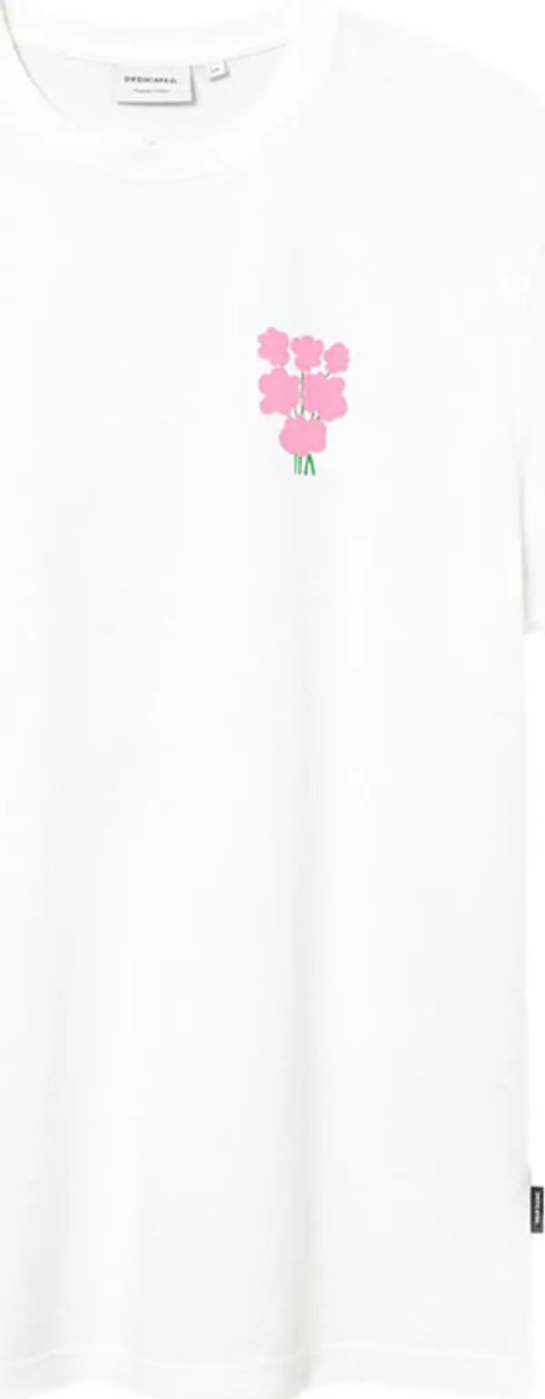 Dedicated Dedicated T-shirt Stockholm Magical Flowers White Мъже - Тениски Dedicated - Бял - 22804-XL - Size: XL
