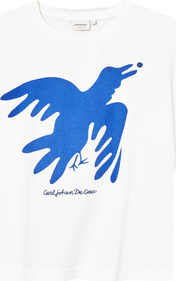 Dedicated Dedicated T-shirt Vadstena The Phoenix Bird White Жени - Тениски Dedicated - Бял - 22853-M - Size: M