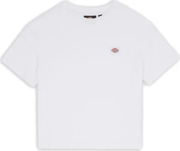 Dickies Dickies Oakport Cropped T-Shirt W Жени - Тениски Dickies - Бял - DK0A4Y8L-WHX-L - Size: L