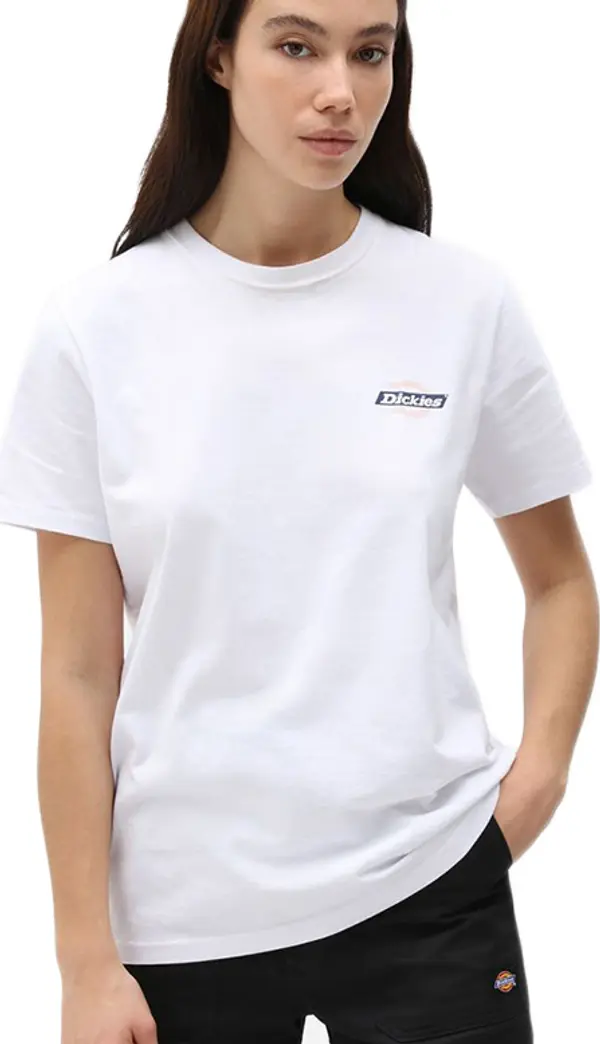 Dickies Dickies S/S Ruston W Tee White Жени - Тениски Dickies - Бял - DK0A4XDDWHX-XS - Size: XS
