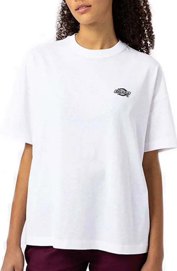 Dickies Dickies S/S Summerdale Tee W Жени - Тениски Dickies - Бял - DK0A4Y1B-WHX-L - Size: L