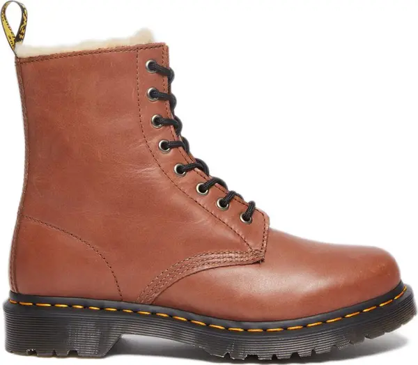 Dr. Martens Dr. Martens 1460 Serena Faux Fur Leather Boots Жени - Обувки Dr. Martens - Кафяв - DM27782225-3 - Size: 3