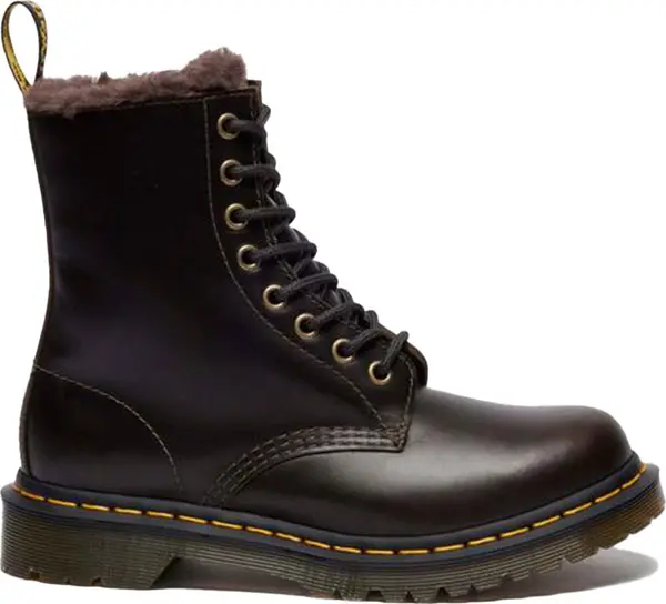 Dr. Martens Dr. Martens 1460 Serena Faux Fur Leather Boots Жени - Обувки Dr. Martens - Кафяв - DM41414020-9 - Size: 9