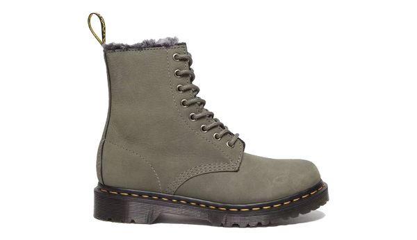 Dr. Martens Dr. Martens 1460 Serena Faux Fur Lined Nubuck Lace Up Boots