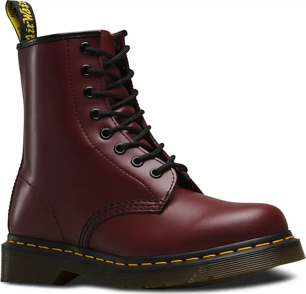 Dr. Martens Dr. Martens 1460 Smooth Cherry Red Unisex - Обувки Dr. Martens - Бордо - DM11822600-5 - Size: 5