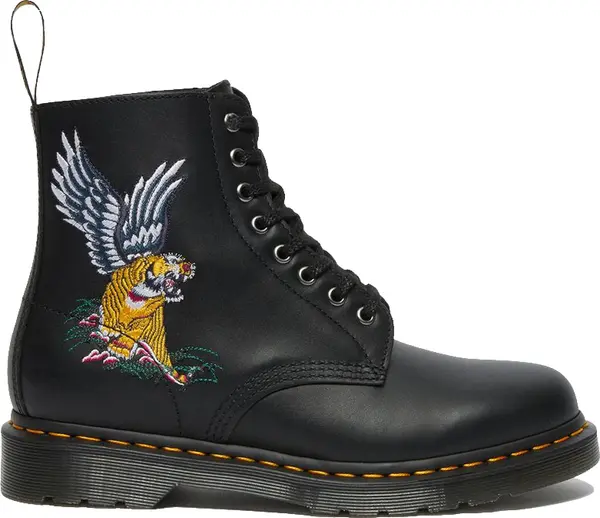 Dr. Martens Dr. Martens 1460 Souvenir Embroidered Leather Boots Мъже - Обувки Dr. Martens - Черен - DM26929001-3 - Size: 3