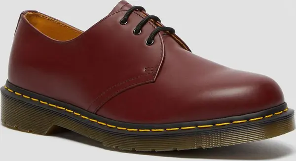 Dr. Martens Dr. Martens 1461 Cherry Red Smooth Unisex - Обувки Dr. Martens - Бордо - DM11838600-6 - Size: 6