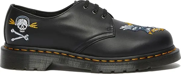 Dr. Martens Dr. Martens 1461 Souvenir Embroidered Leather Мъже - Обувки Dr. Martens - Черен - DM26932001-3 - Size: 3