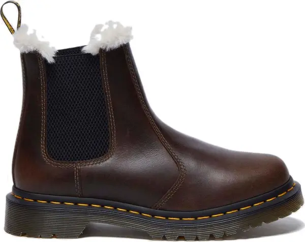 Dr. Martens Dr. Martens 2976 Faux Fur Lined Chelsea Boots Жени - Обувки Dr. Martens - Кафяв - DM32016777-4 - Size: 4