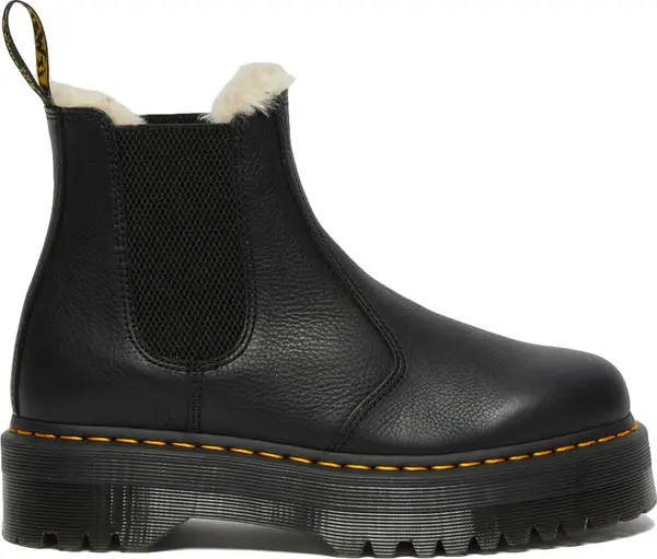 Dr. Martens Dr. Martens 2976 Faux Fur Lined Platform Chelsea Boots Жени - Обувки Dr. Martens - Черен - DM25635001-6 - Size: 6