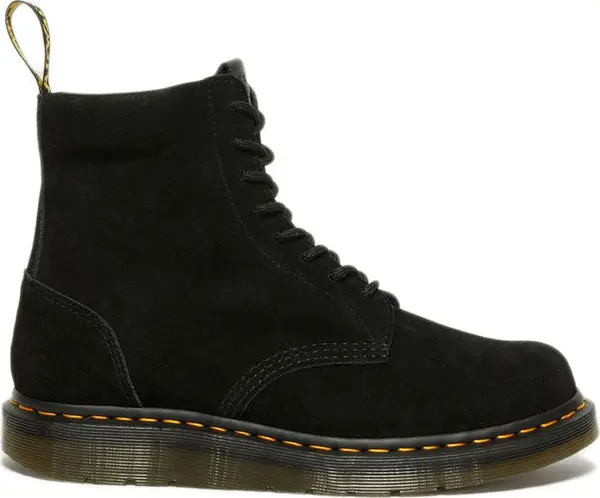 Dr. Martens Dr. Martens Berman Suede Leather Ankle Мъже - Обувки Dr. Martens - Черен - DM27688001-6.5 - Size: 6.5