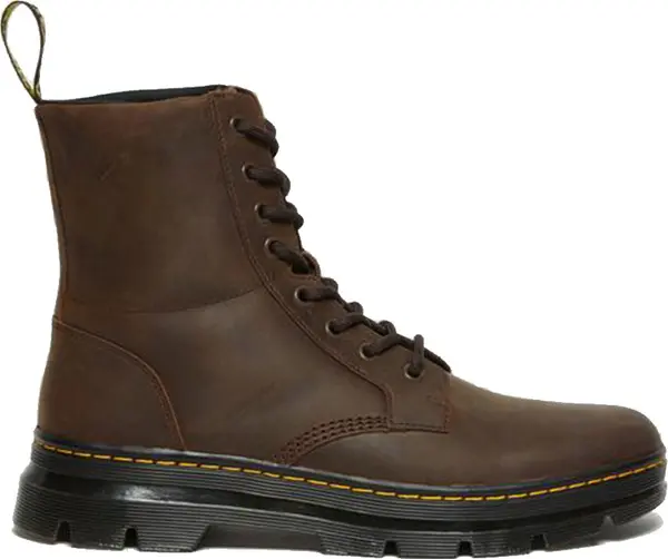 Dr. Martens Dr. Martens Combs Leather Unisex - Обувки Dr. Martens - Кафяв - DM26006207-8 - Size: 8