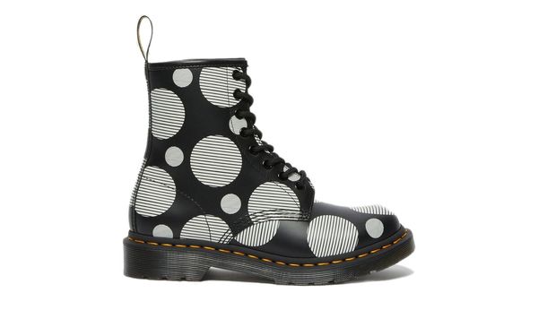 Dr. Martens Dr. Martens 1460 Polka Dot Smooth Leather Boots