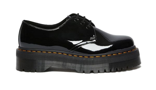 Dr. Martens Dr. Martens 1461 Quad Patent Leather Platform Shoes