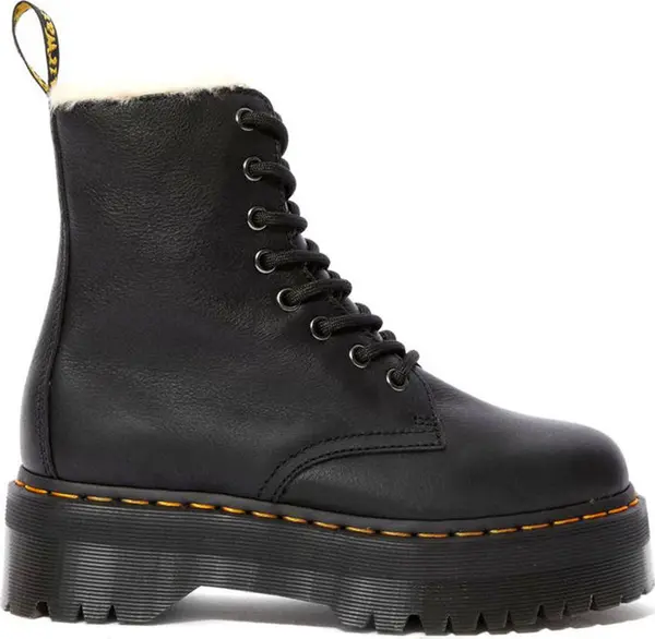 Dr. Martens Dr. Martens Jadon Faux Fur Lined platform boots Unisex - Обувки Dr. Martens - Черен - DM25637001-6 - Size: 6