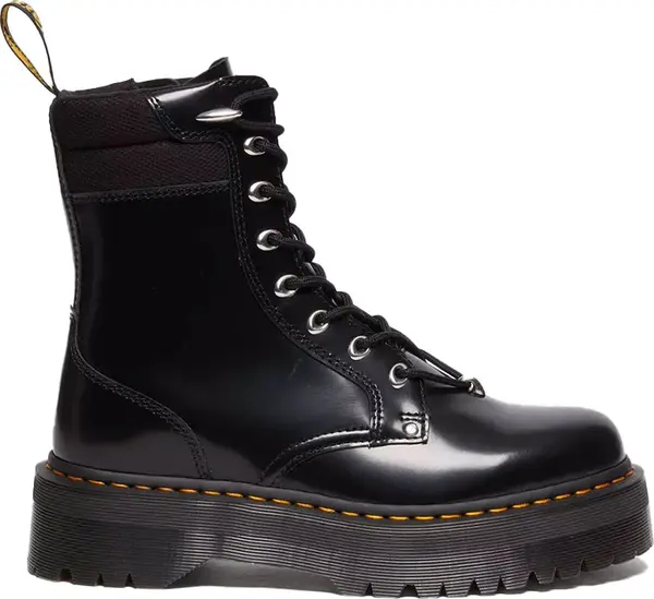 Dr. Martens Dr. Martens Jadon II Boot Hardware Buttero Leather Platforms Unisex - Обувки Dr. Martens - Черен - DM30932001-6.5 - Size: 6.5