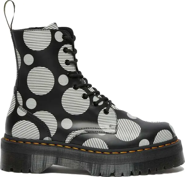 Dr. Martens Dr. Martens Jadon Polka Dot Smooth Leather Platform Boots Жени - Обувки Dr. Martens - Черен - DM26882009-4 - Size: 4