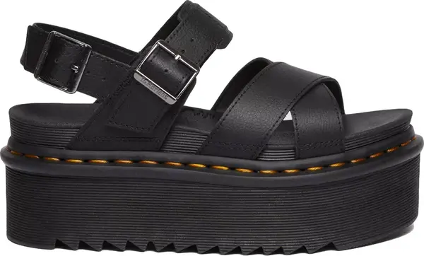 Dr. Martens Dr. Martens Voss II Athena Leather Strap Platform Sandals Жени - Сандали Dr. Martens - Черен - DM30717001-7 - Size: 7
