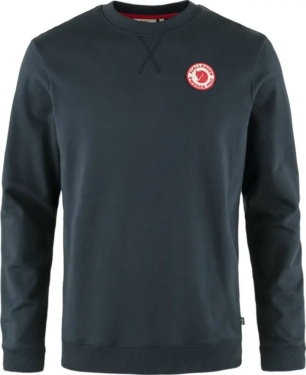 Fjällräven Fjällräven 1960 Logo Badge Sweater M Мъже - Суитшърти и блузи с качулка Fjällräven - Син - F87163-555-L - Size: L