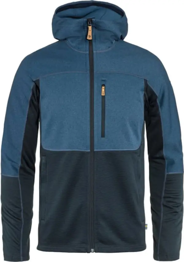 Fjällräven Fjällräven Abisko Trail Fleece M Мъже - Суитшърти и блузи с качулка Fjällräven - Син - F82257-534-555-M - Size: M