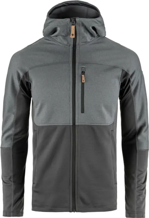 Fjällräven Fjällräven Abisko Trail Fleece M Мъже - Суитшърти и блузи с качулка Fjällräven - Сив - F82257-048-020-M - Size: M