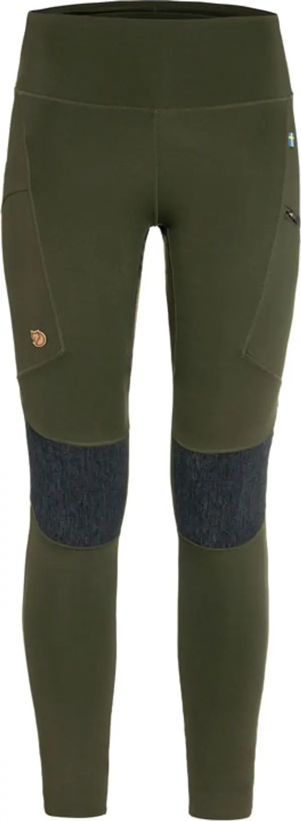 Fjällräven Fjällräven Abisko Trekking Tights HD W Жени - Панталони Fjällräven - Зелен - F87143-662-S - Size: S