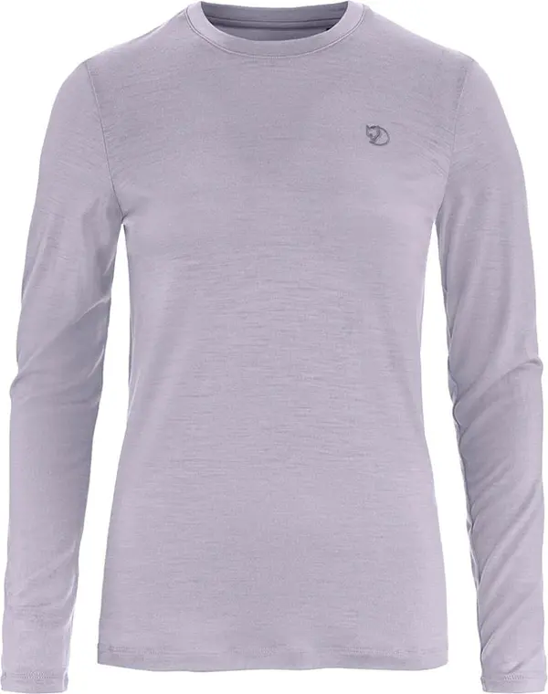 Fjällräven Fjällräven Abisko Wool LS W Жени - Тениски Fjällräven - Лилав - F84102-452-L - Size: L