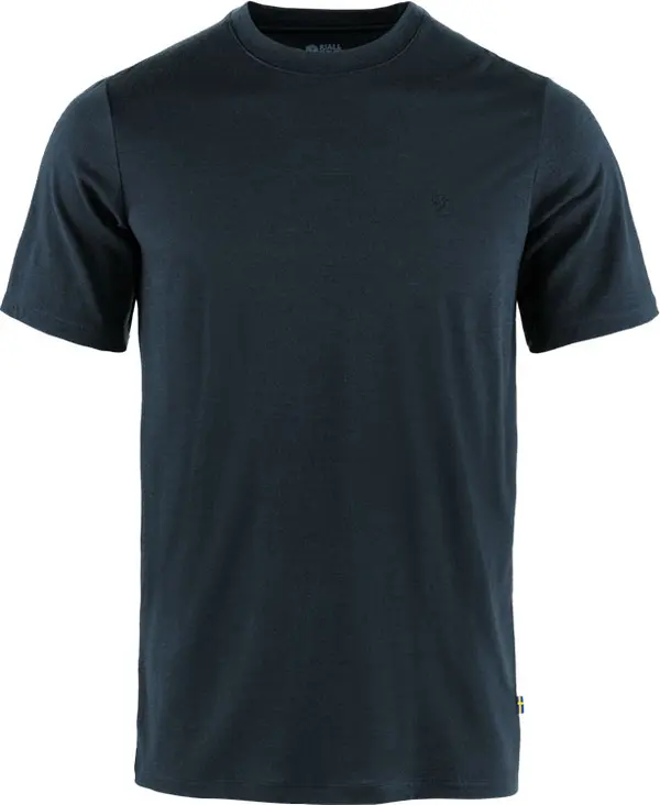 Fjällräven Fjällräven Abisko Wool SS M Мъже - Тениски Fjällräven - Черен - F87193-555-S - Size: S