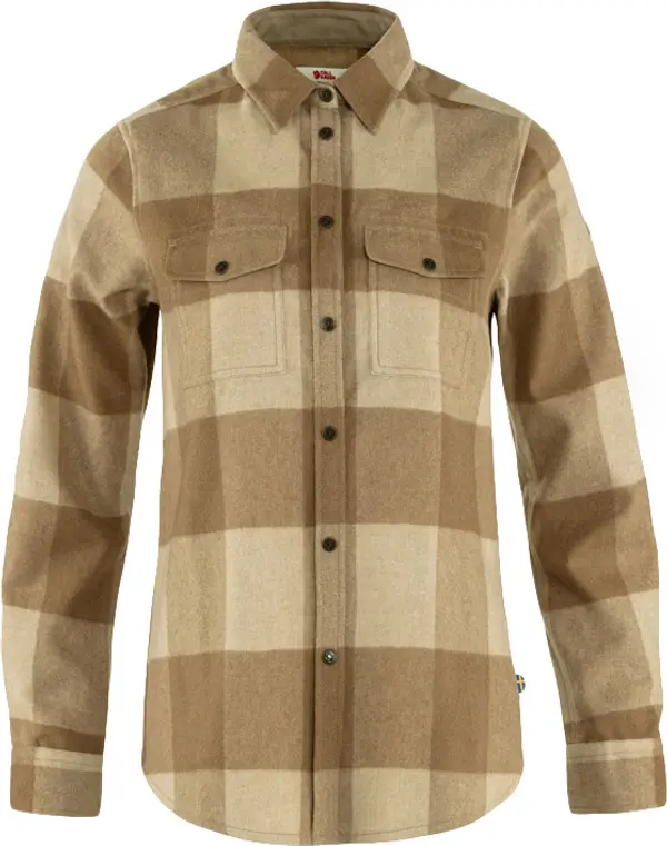 Fjällräven Fjällräven Canada Shirt LS W Brown-Light Beige Жени - Риза Fjällräven - Светло кафяв - F90835-232-191-S - Size: S