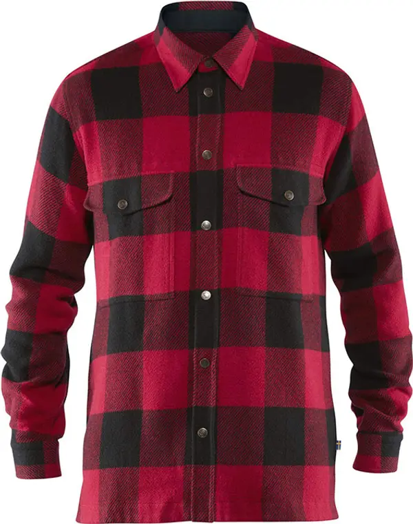 Fjällräven Fjällräven Canada Shirt M Red Мъже - Риза Fjällräven - Червен - F90631-320-XL - Size: XL