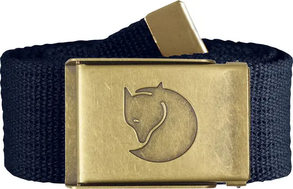 Fjällräven Fjällräven Canvas Bras Belt Dark Navy Unisex - Колан Fjällräven - Син - F77297-555-One-size - Size: One size