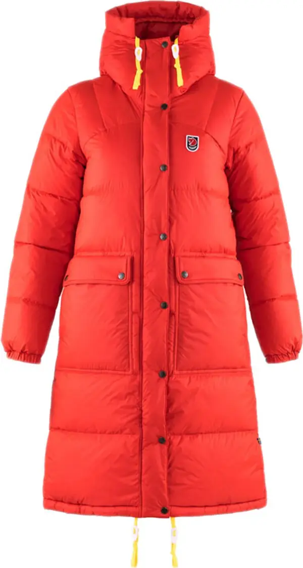 Fjällräven Fjällräven Expedition Long Down Parka W Жени - Якета Fjällräven - Червен - F86126-334-M - Size: M