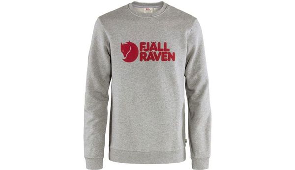 Fjällräven Fjällräven Logo Sweater M Grey Melange